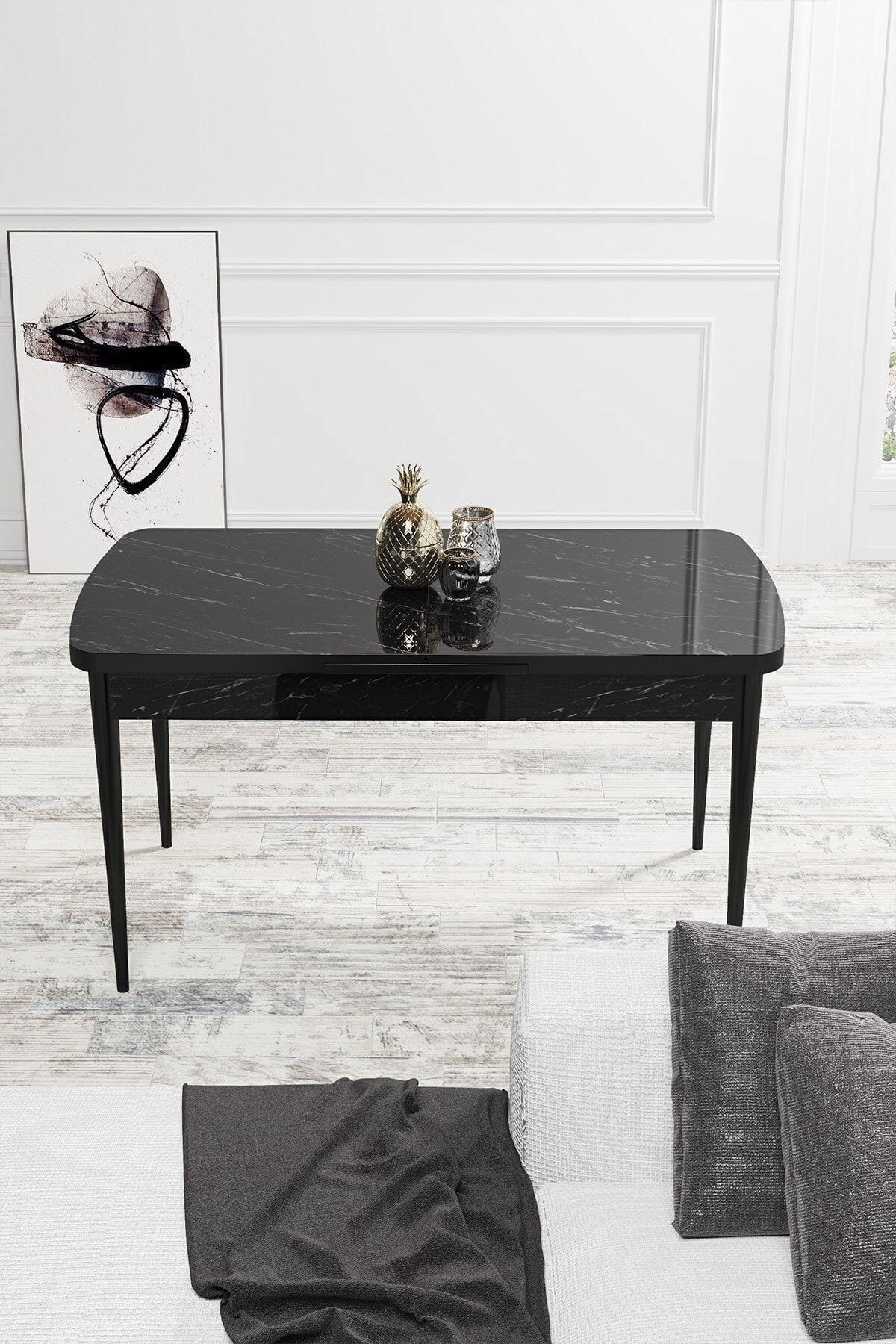 Noa Serisi 80x132 Mdf Açılabilir Mutfak Masası