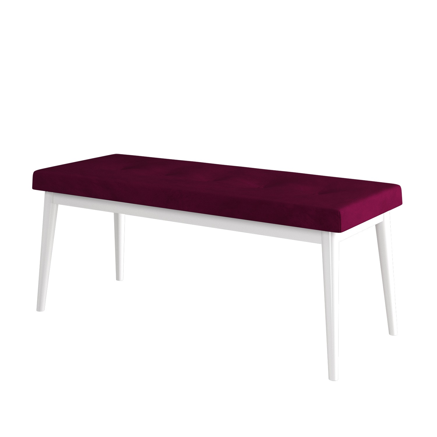 Bench Mürdüm Ayaklar Beyaz
