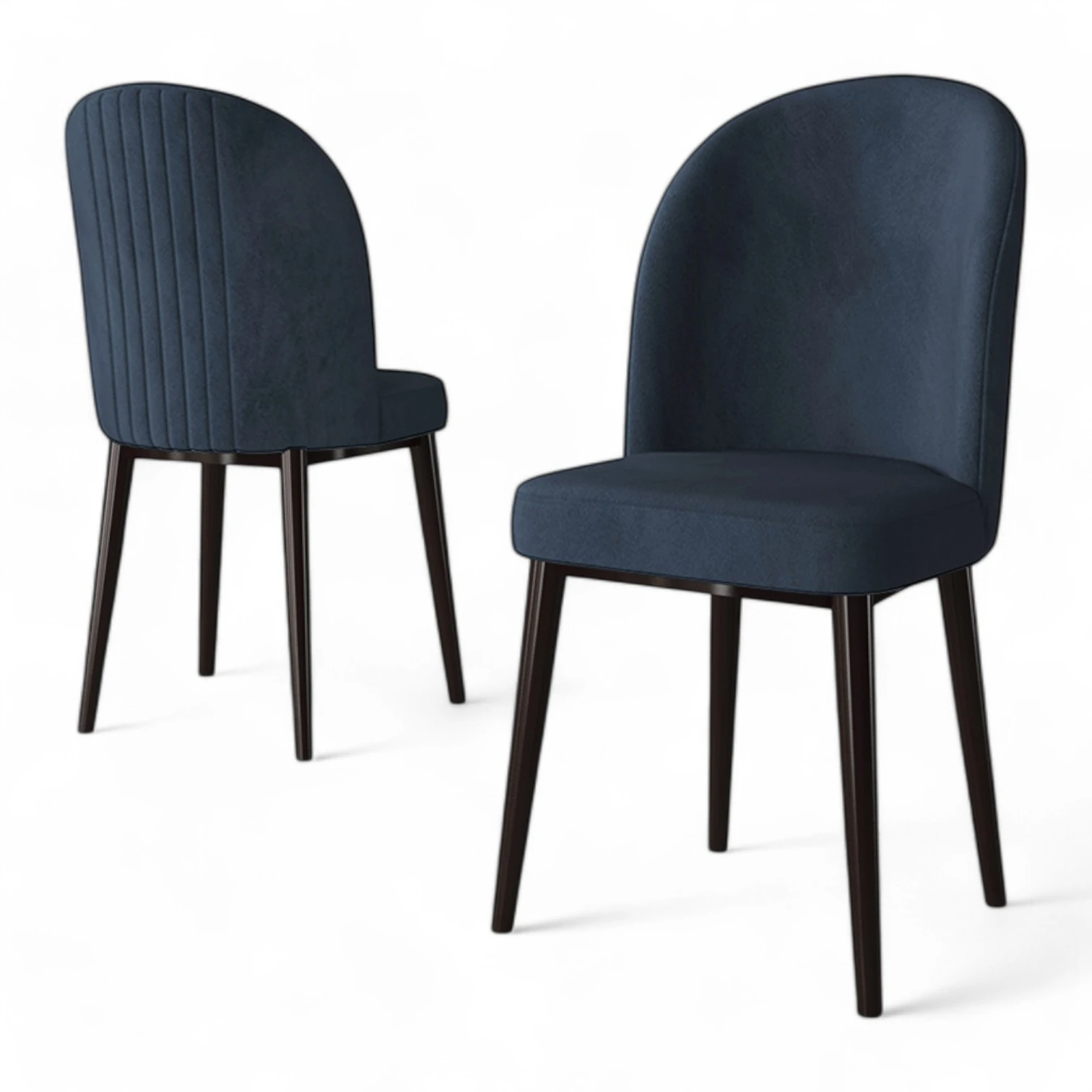 metal, sandalye antrasit ayakları kahve