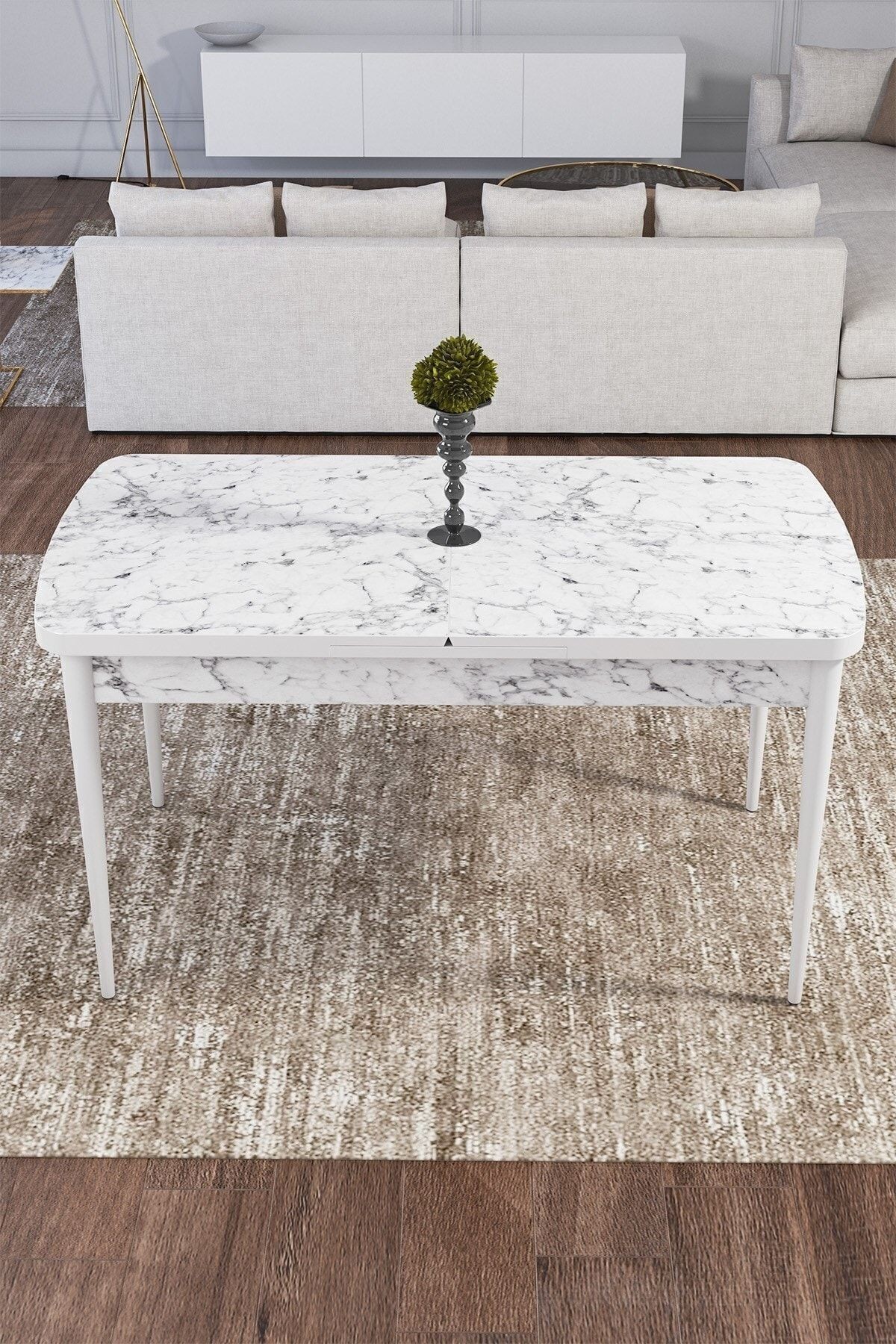 Mun Serisi 80x132 Açılabilir Mdf Mutfak Masası