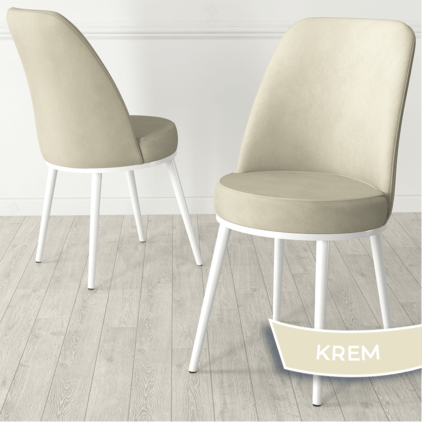 Nix Serisi 70x114 Açılabilir Beyaz Mermer Desen Mutfak Masası Takımı ve 4 Sandalye