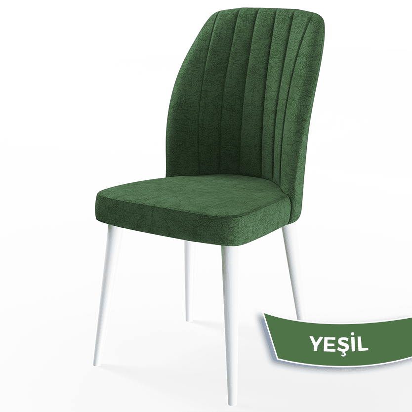 Rio Serisi 80x132 Mdf Açılabilir Beyaz Mermer Desen Masa Takımı Ve 8 Sandalye