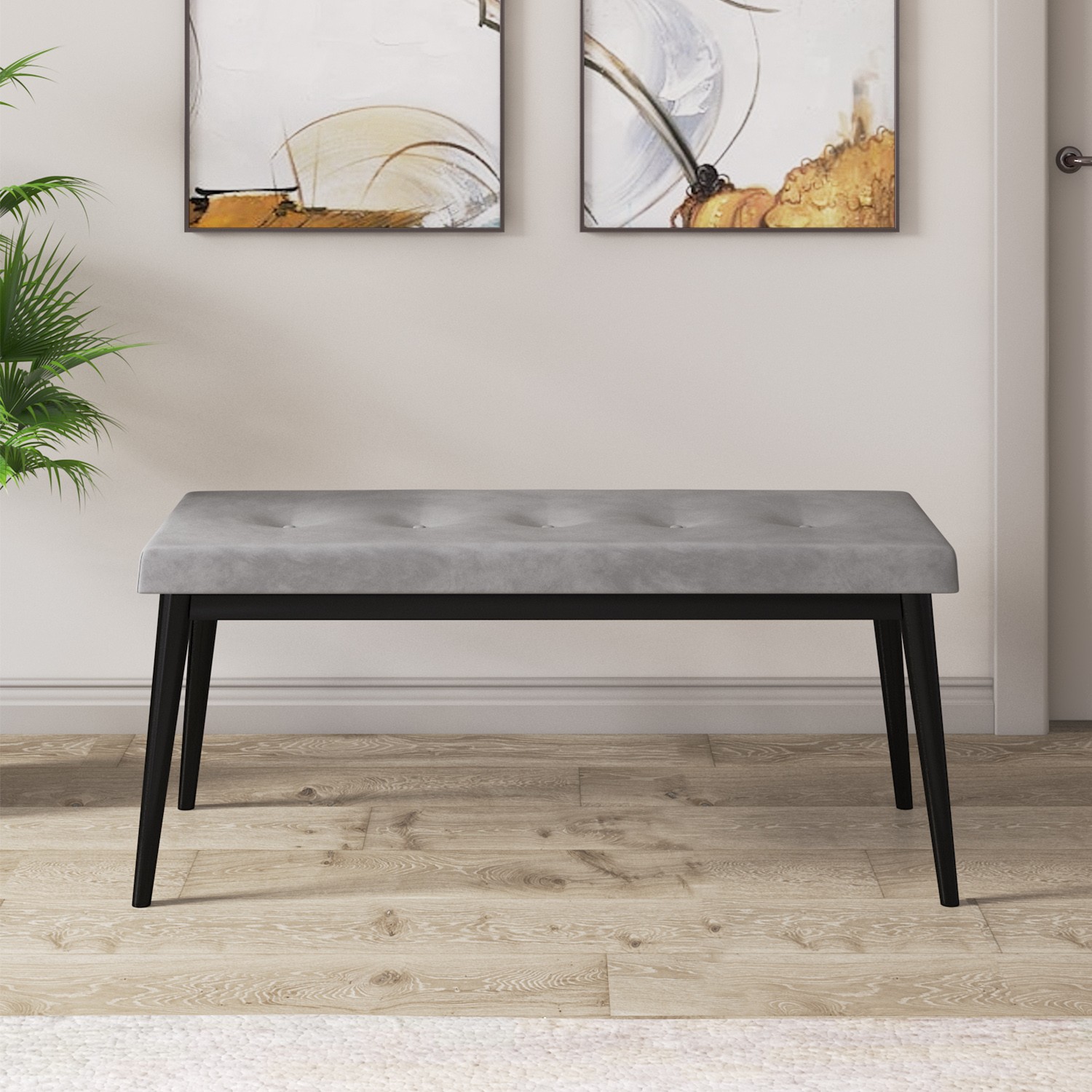 Due Serisi 80x132 Açılabilir Siyah Mermer Desen Masa Takımı 4 Sandalye Ve 1 Bench