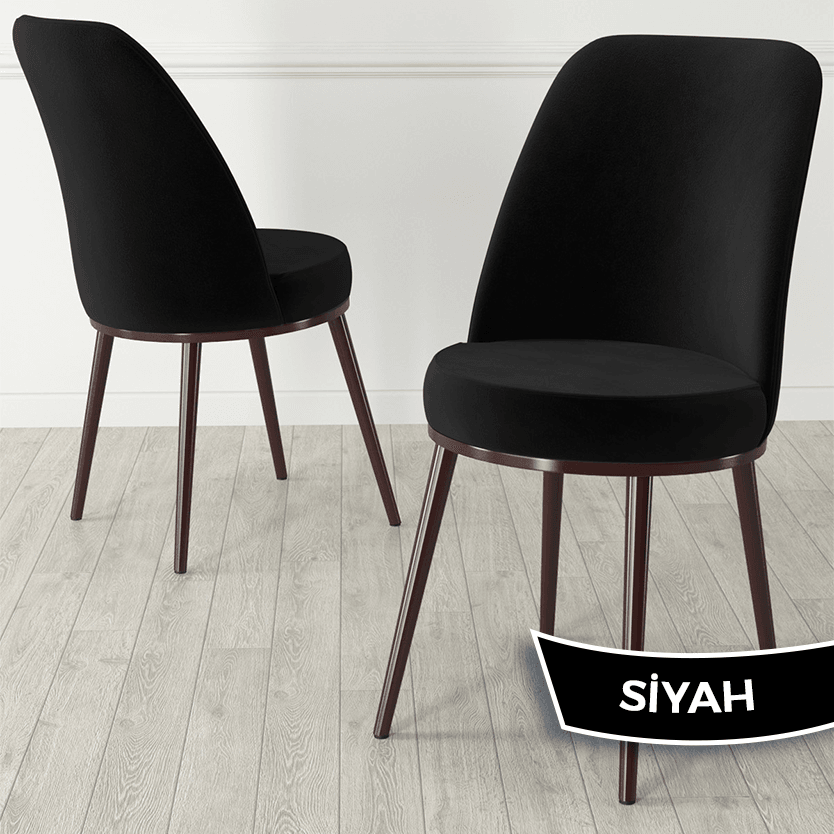 Nix Serisi 70x114 Açılabilir Barok Ahşap Desen Mutfak Masası Takımı ve 6 Sandalye