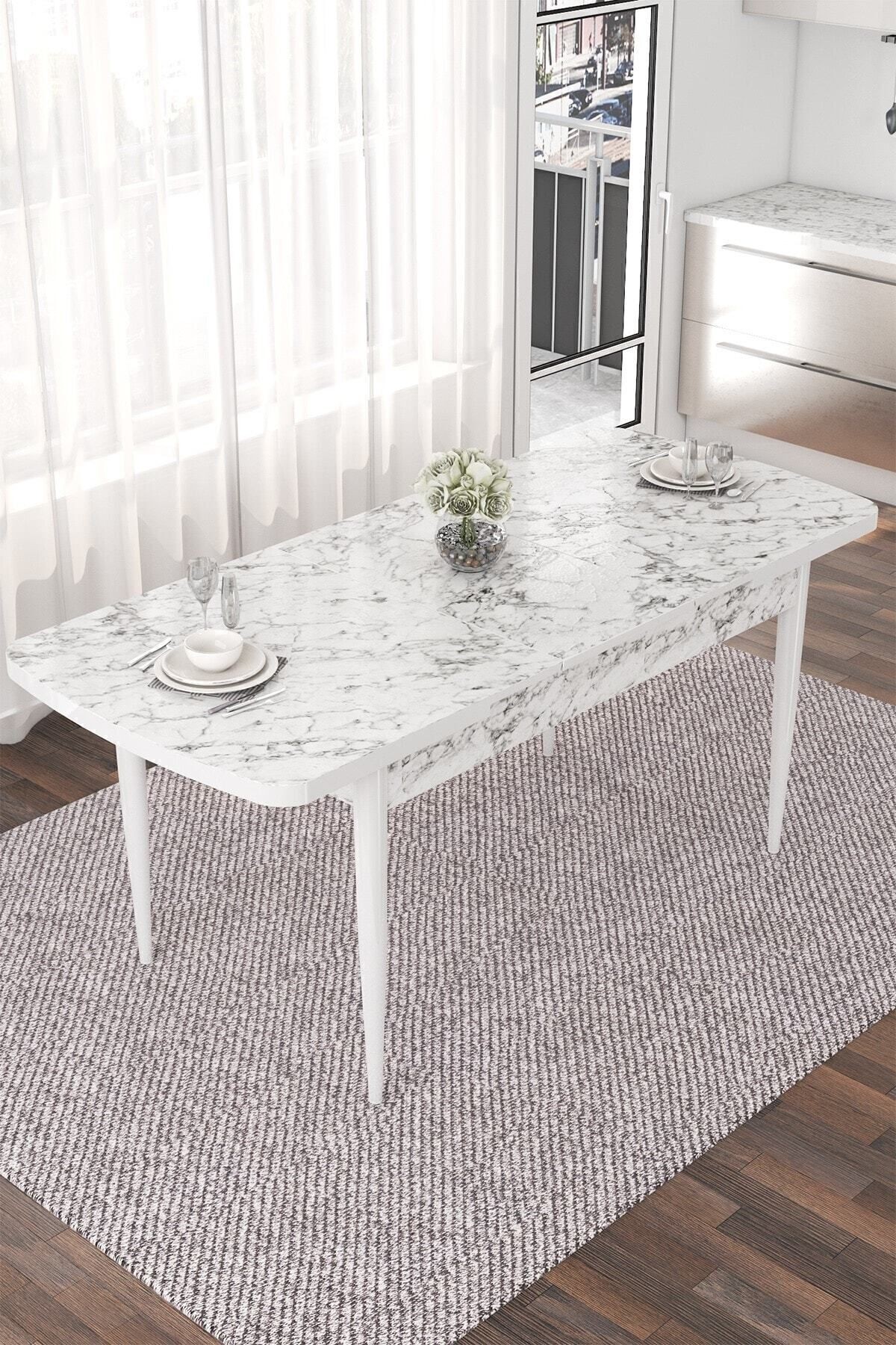 Nef Serisi 70x114 Açılabilir Mdf Mutfak Masası
