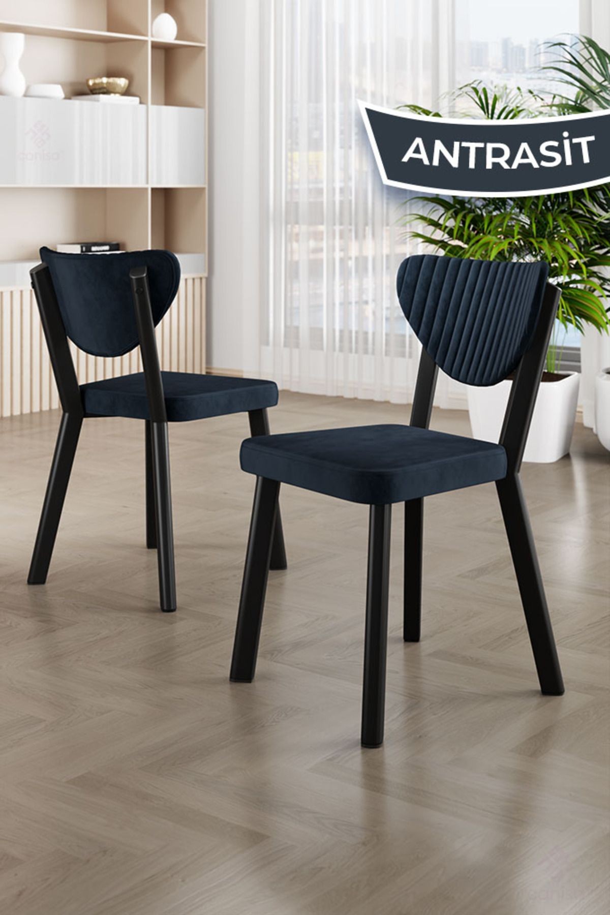 Agnes Serisi 90x90 Yuvarlak Barok Ahşap Desen Masa Takımı Ve 4 Sandalye