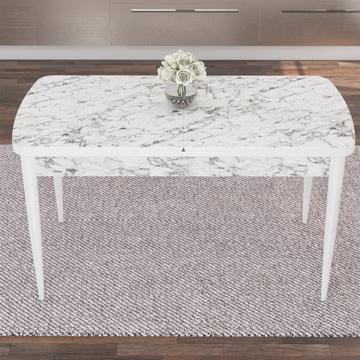 Nef Serisi 70x114 Açılabilir Mdf Mutfak Masası
