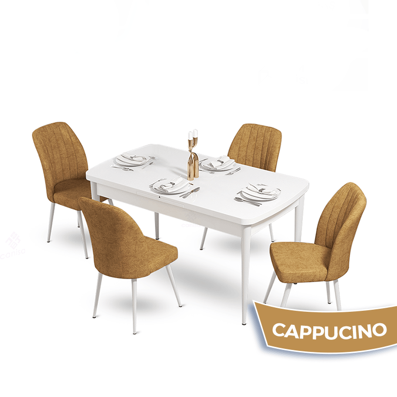 masa barok sandalyeler cappuccıno