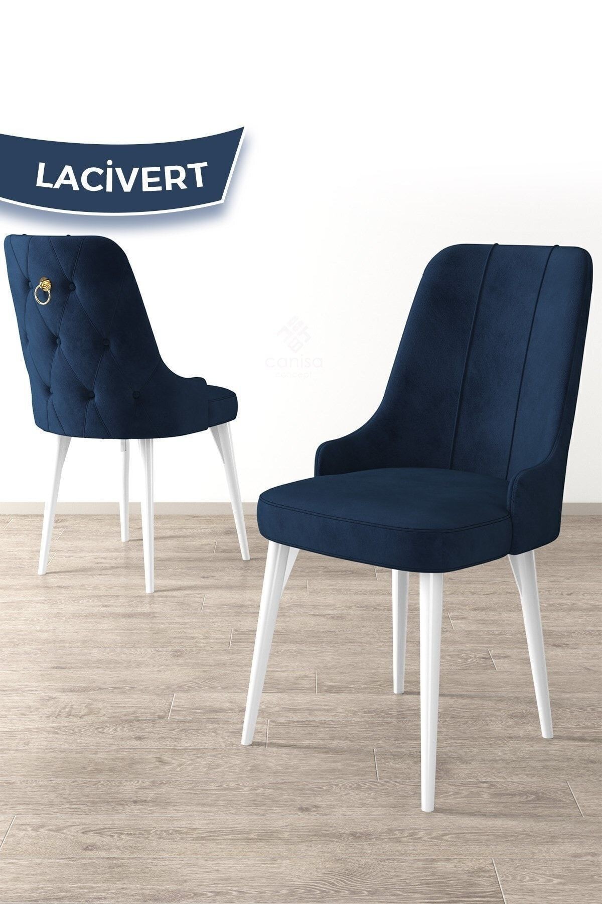 Noa Serisi 80x132 Mdf Açılabilir Gümüş Halka Beyaz Mermer Desen Masa Takımı Ve 4 Sandalye