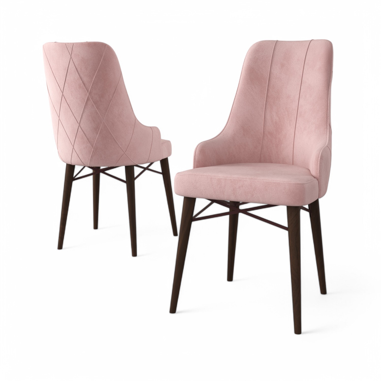sandalye pembe ayakları ceviz