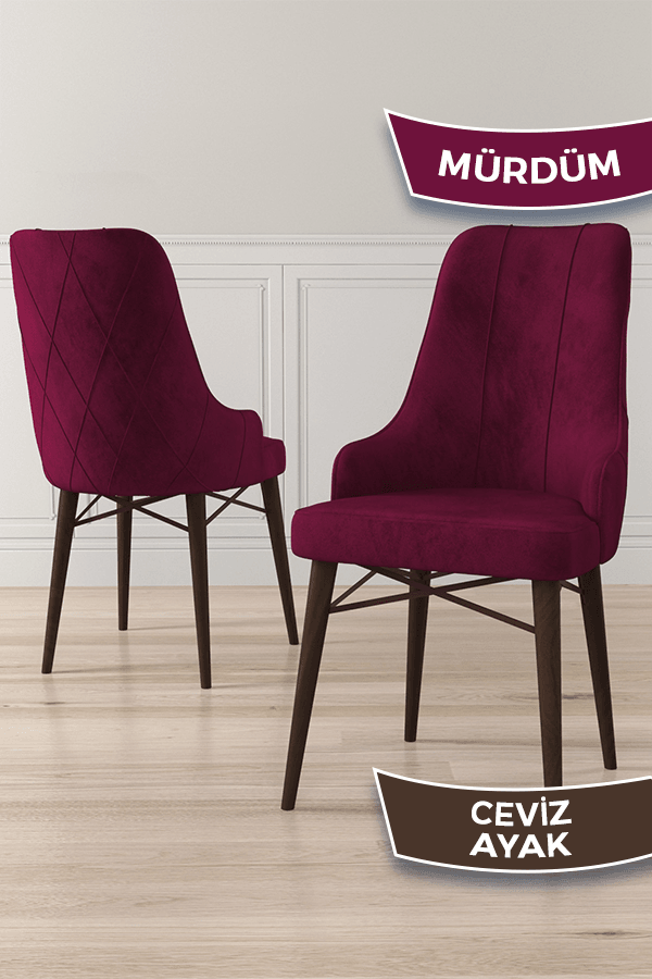 Kar Serisi 80X132 Mdf Açılabilir Barok Ahşap Desen Masa Takımı Ve 4 Sandalye