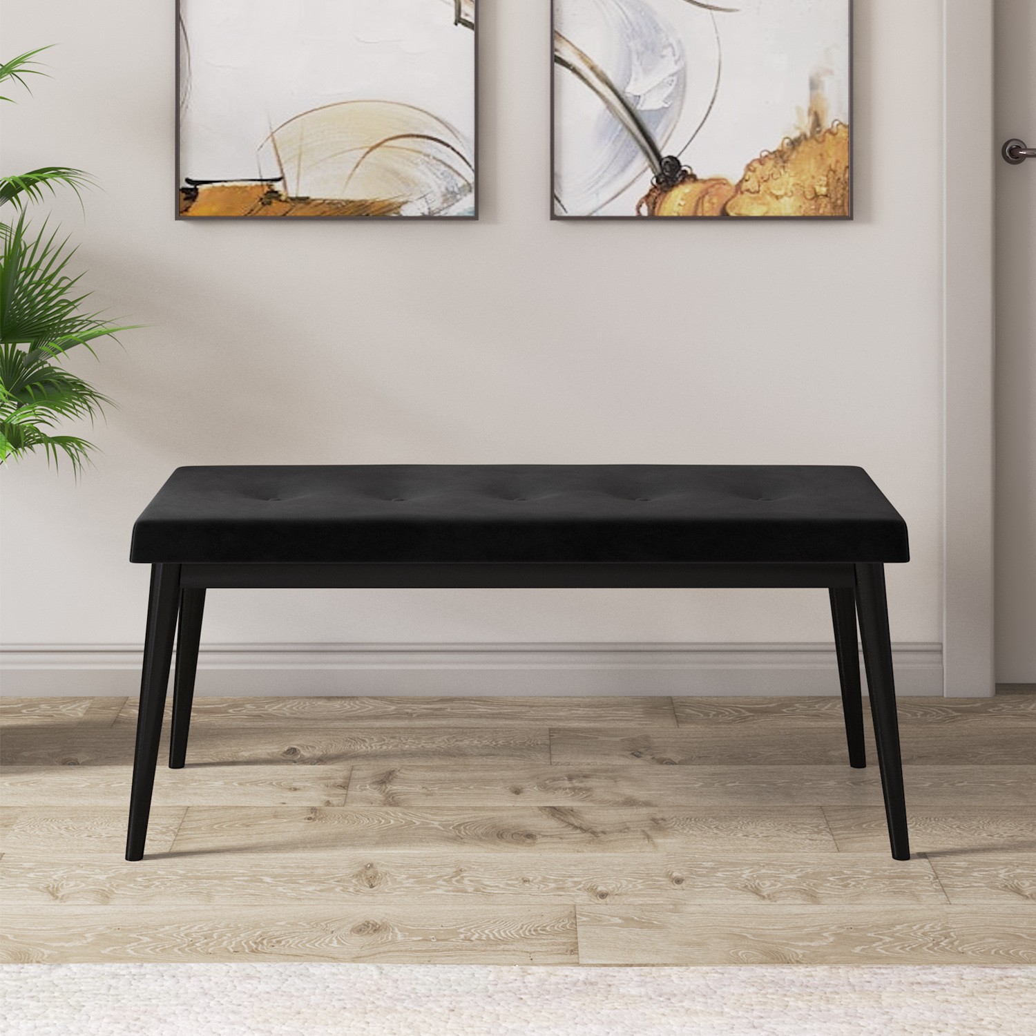 Jul Serisi 80x132 Açılabilir Siyah Mermer Desen Mutfak Masası Takımı 4 Sandalye Ve 1 Bench