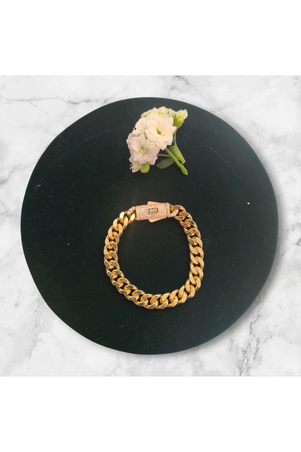 xuping 14k zirkon gurmet bileklık