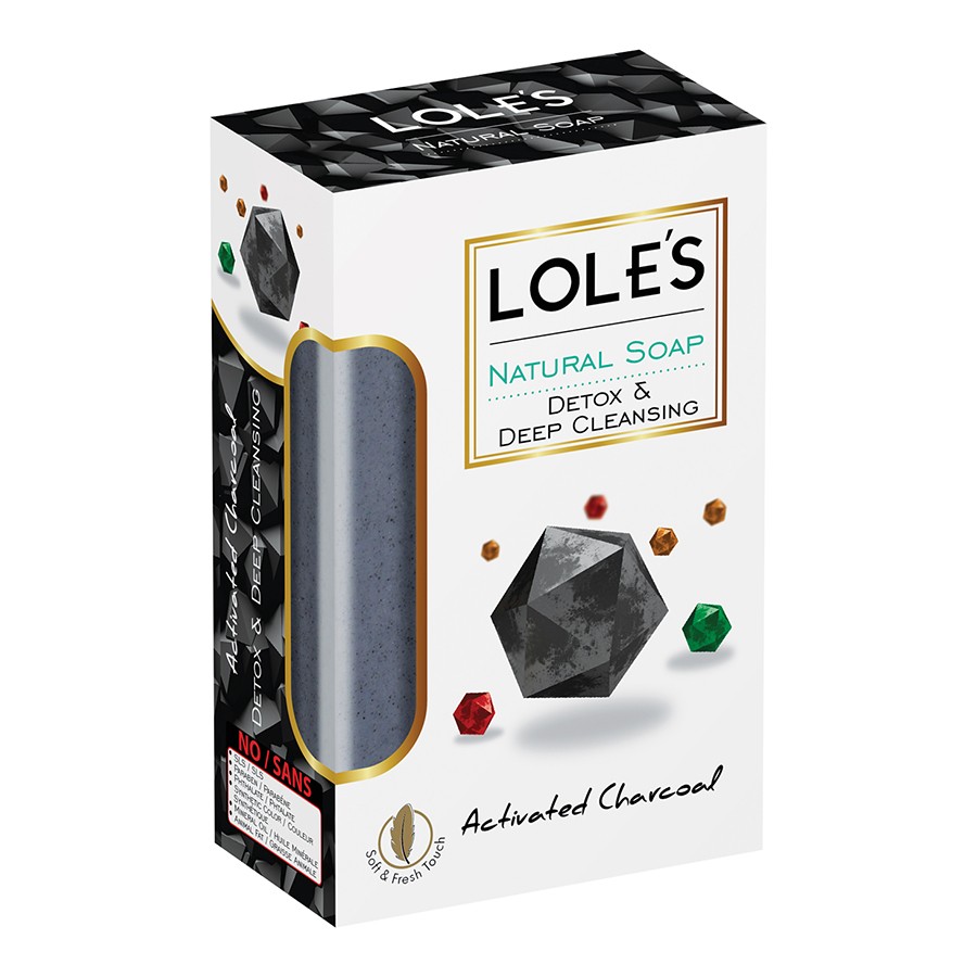 LOLE'S LUXURY SABUN - Aktif Karbon Kömür 150 g