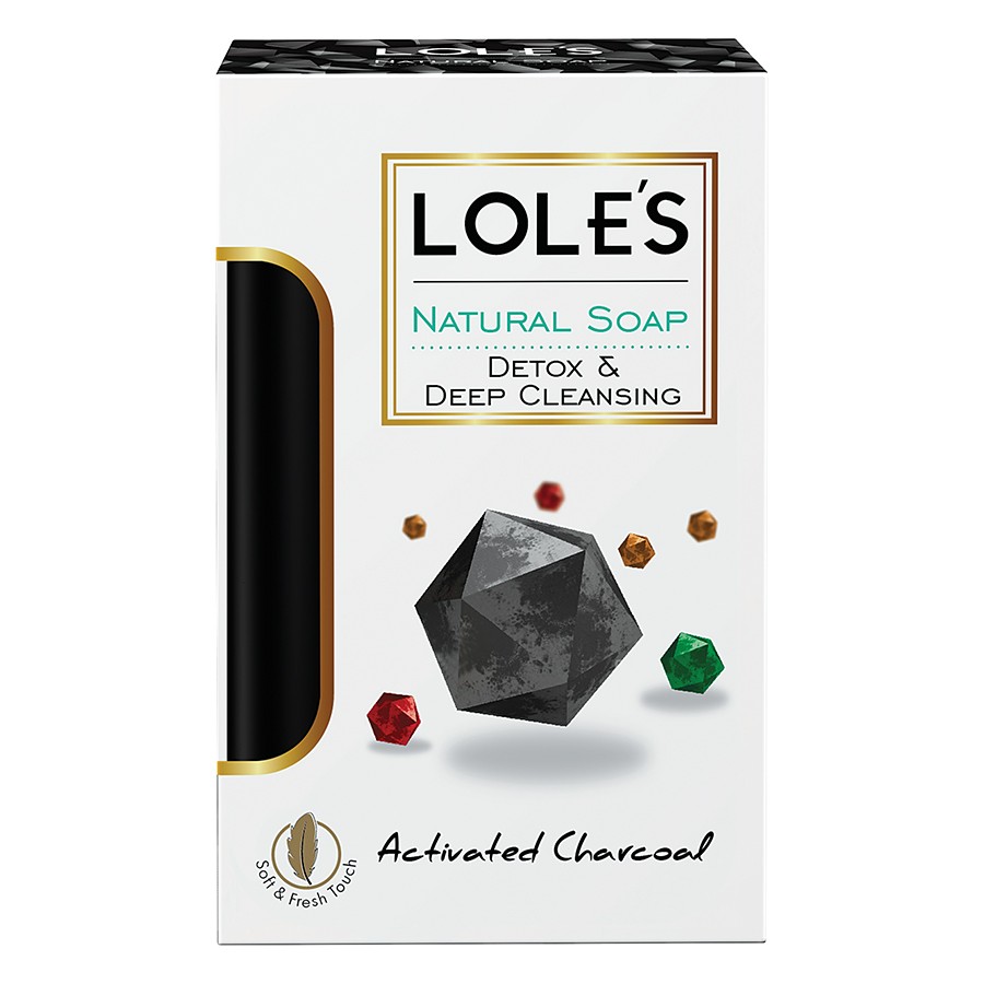 LOLE'S LUXURY SABUN - Aktif Karbon Kömür 150 g