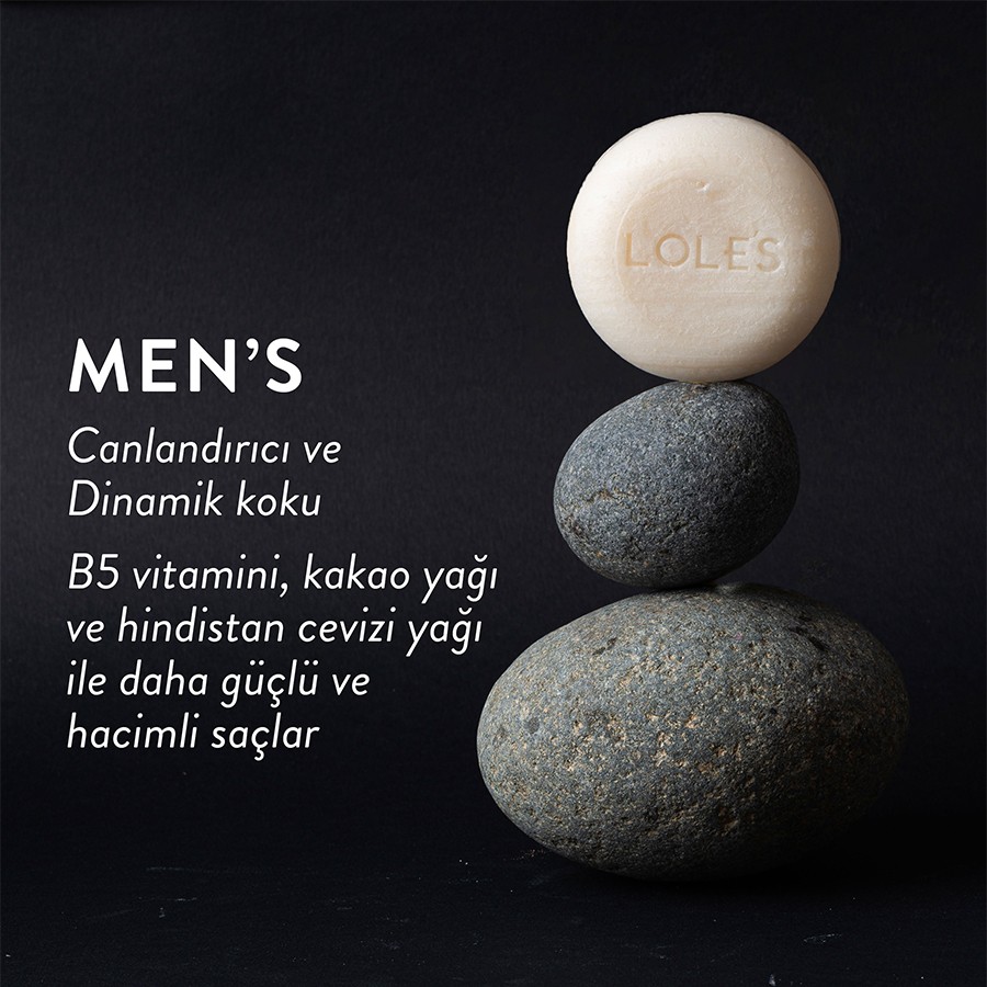 LOLE’S For Men Katı Şampuan ve Krem 100 g