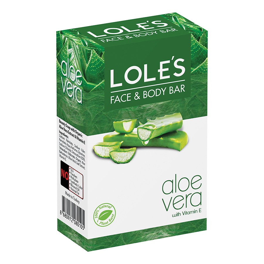 LOLE'S YÜZ&VÜCUT SABUNU - Aloe Vera 100 g