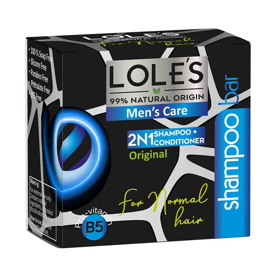 LOLE’S For Men Katı Şampuan ve Krem 100 g