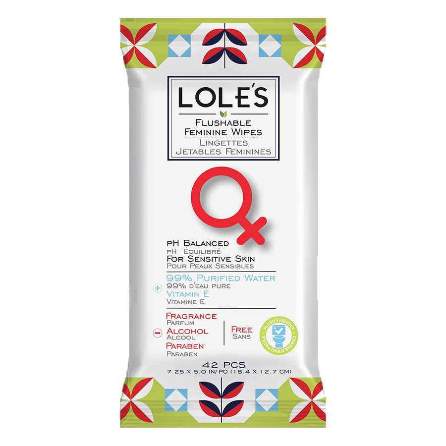 LOLE'S FLUSHABLE WIPES - KADIN 42 Adet