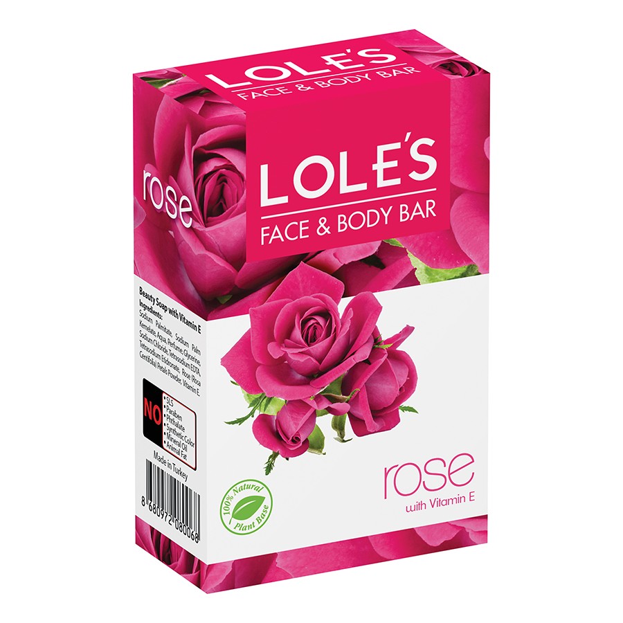 LOLE'S YÜZ&VÜCUT SABUNU - Gül 100 g