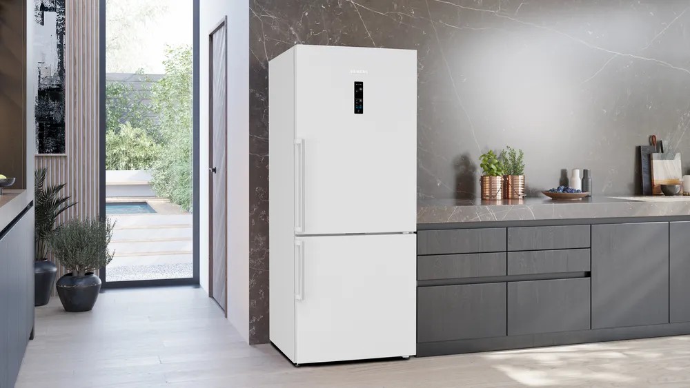 iQ700 KG76PAWC0N Alttan Donduruculu Buzdolabı 186 x 75 cm Beyaz, Total noFrost