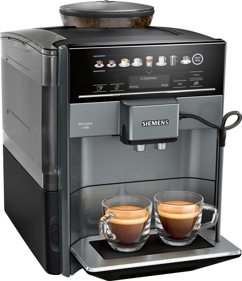 TE651209RW Tam Otomatik Kahve Makinesi EQ6 plus s100 Elmas titanyum metalik, Su Tankı