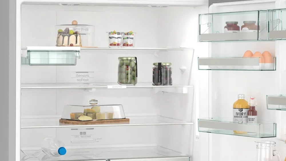iQ500 KG86NAID2N Alttan Donduruculu Buzdolabı 186 x 86 cm Kolay temizlenebilir Inox, Total noFrost