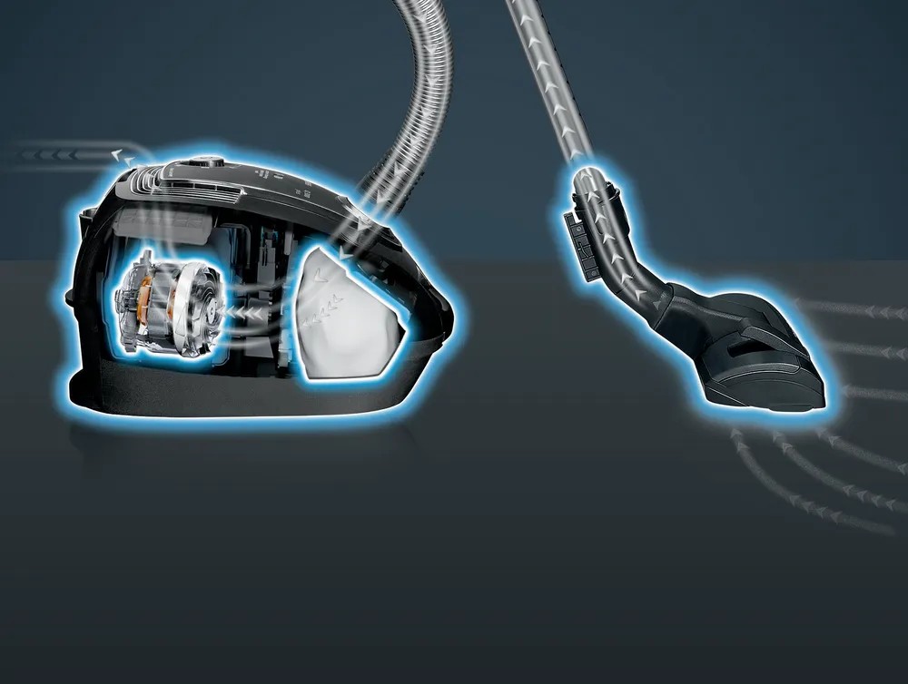 iQ700 VSC7SIL1 Toz torbalı Süpürge Beyaz