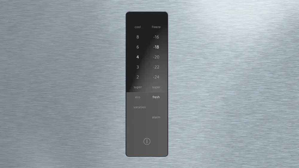 iQ500 KG76NCIE0N Alttan Donduruculu Buzdolabı 186 x 75 cm Kolay temizlenebilir Inox, Total noFrost