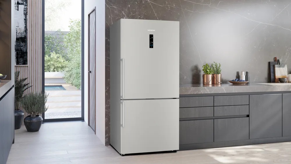 iQ700 Alttan Donduruculu Buzdolabı 186 x 86 cm Kolay temizlenebilir Inox, Total noFrost