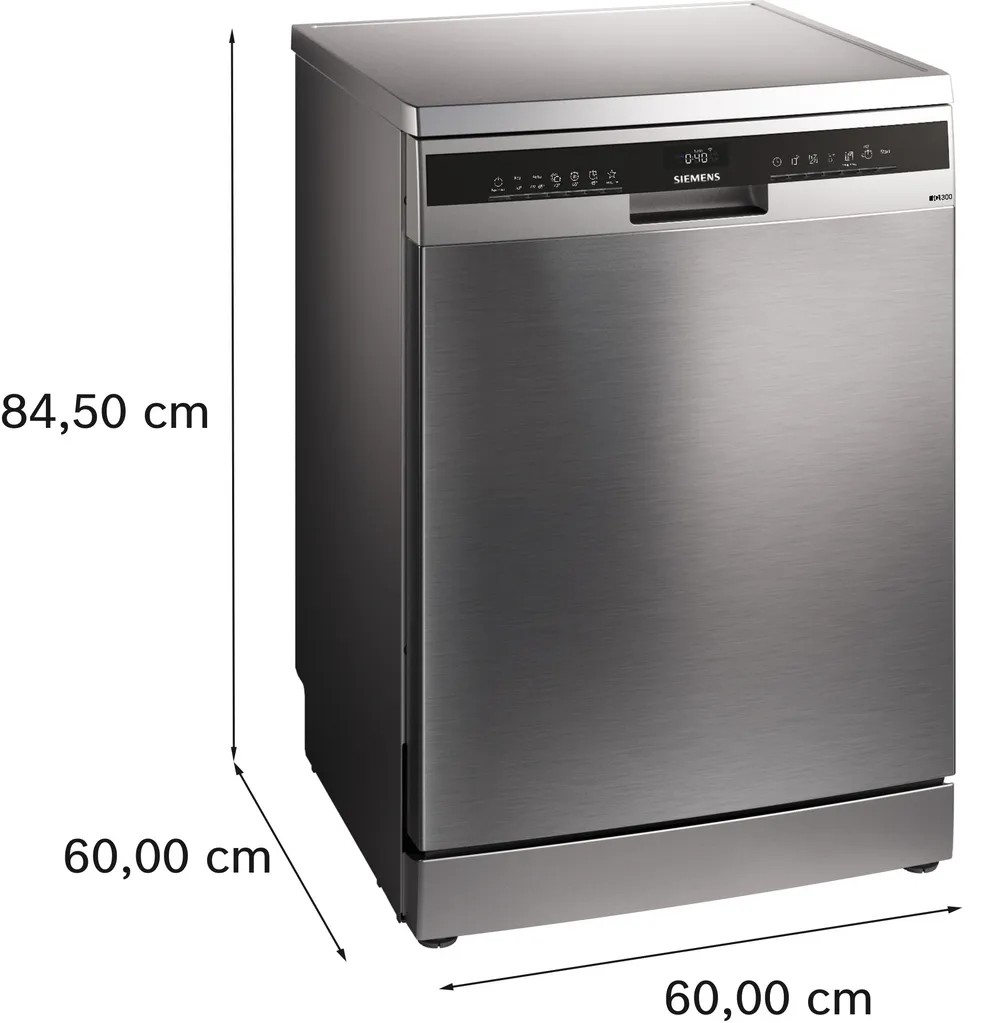 iQ300 SN23II62MT Solo Bulaşık Makinesi 60 cm Paslanmaz çelik parmak izi tutmaz