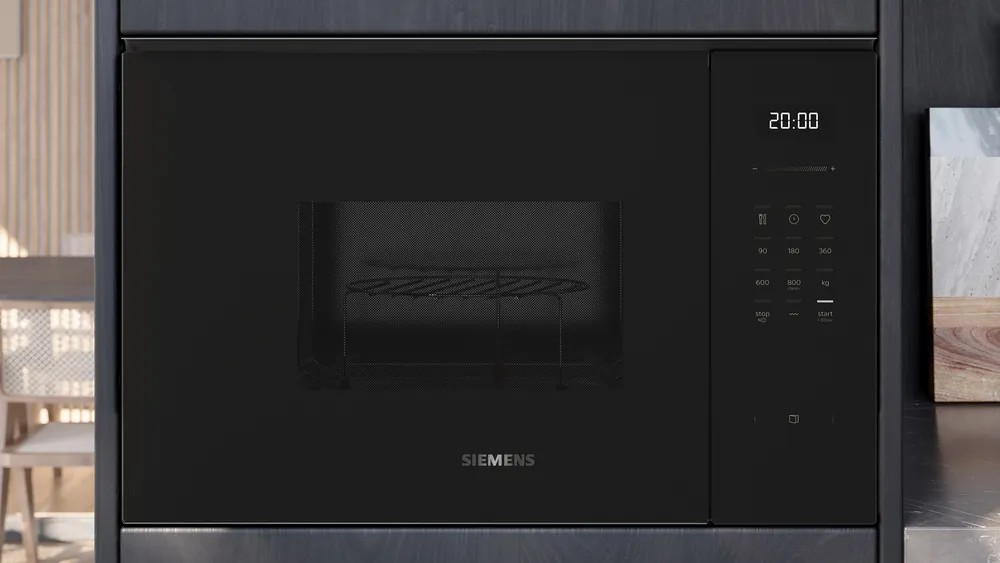 iQ500 BE525LMB2 Built-In Microwave with grill Siyah