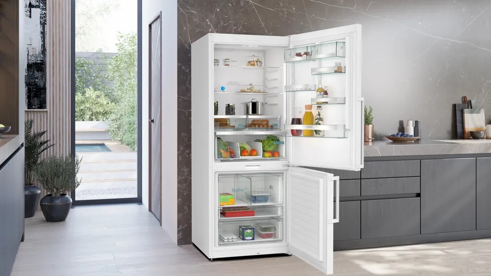 iQ700 KG76PAWC0N Alttan Donduruculu Buzdolabı 186 x 75 cm Beyaz, Total noFrost