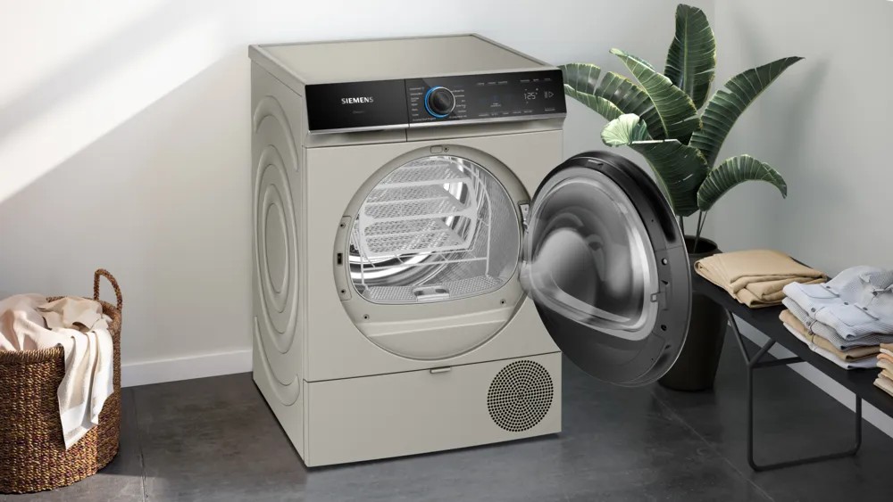 iQ700 WQ45B2AXTR  Isı Pompalı Kurutma Makinesi 9 kg Gümüş