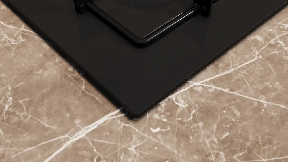 iQ300 EO6C6PP30O Gazlı Ocak 60 cm Sert cam, Siyah