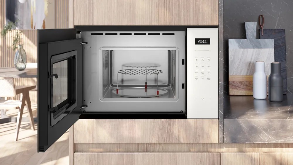 iQ500 BE525LMW2 Built-In Microwave with grill Beyaz