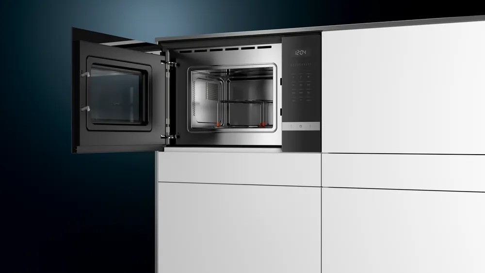 iQ500 BE525LMS0 Built-In Microwave with grill Inox