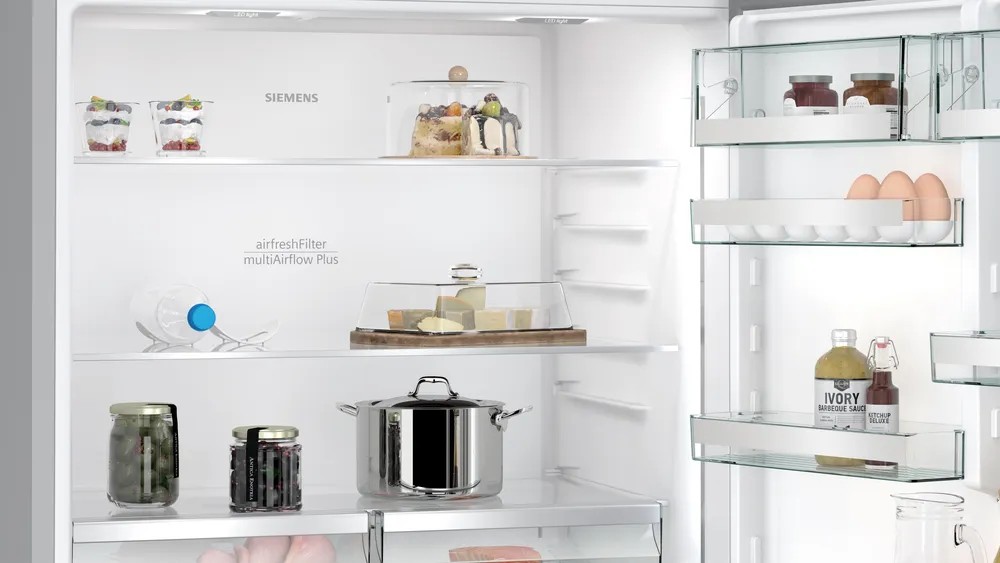 iQ700 Alttan Donduruculu Buzdolabı 186 x 86 cm Kolay temizlenebilir Inox, Total noFrost