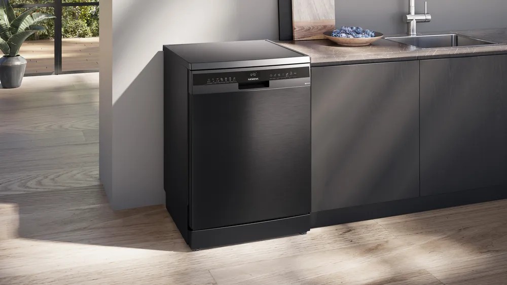 iQ300 SN23IC62MT Solo Bulaşık Makinesi 60 cm Brushed black steel anti-fingerprint