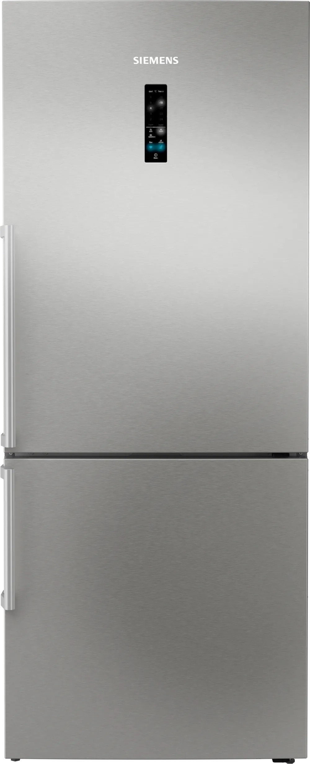 iQ700 KG76PAIC0N Alttan Donduruculu Buzdolabı 186 x 75 cm Kolay temizlenebilir Inox, Total noFrost