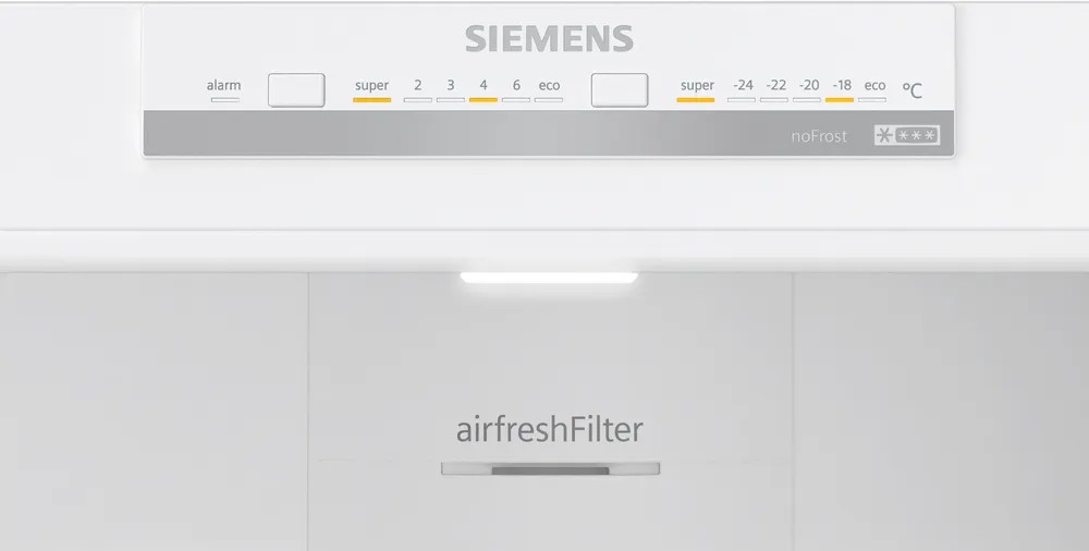 iQ300 KG55NVIE0N Alttan Donduruculu Buzdolabı 186 x 70 cm Kolay temizlenebilir Inox, Total noFrost