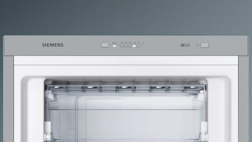 iQ300 GS33VVIE0N Solo Derin Dondurucu 176 x 60 cm Kolay temizlenebilir Inox