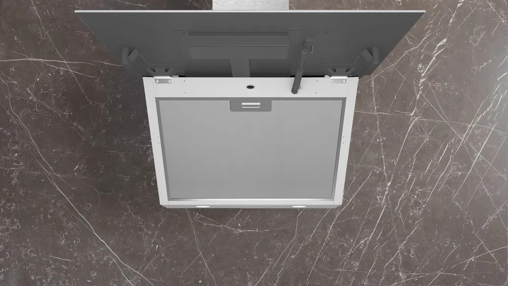 iQ300 Duvar Tipi Davlumbaz 60 cm Beyaz Cam Yüzey, Beyaz