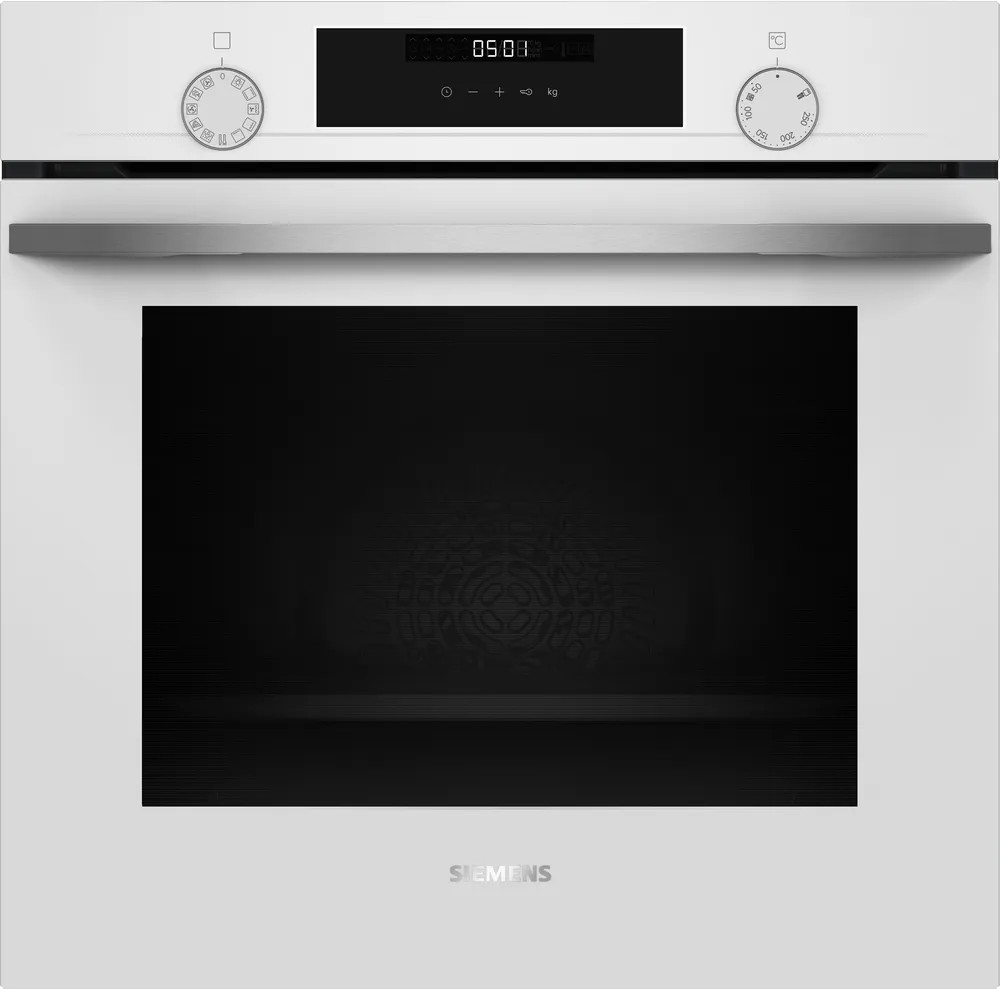iQ300 HU717ABV0T Buhar Destekli Ankastre Fırın 60 x 60 cm Beyaz