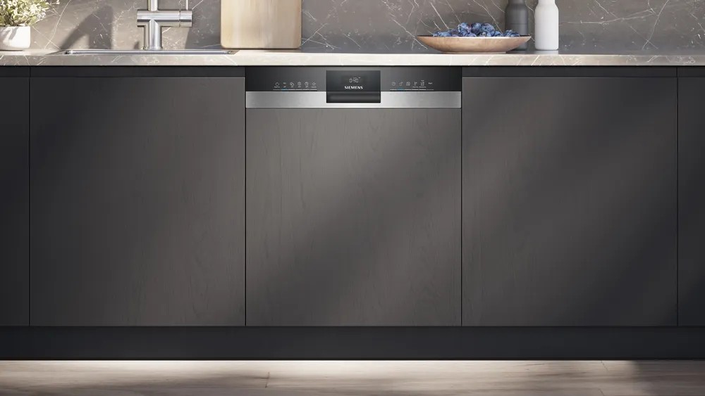 iQ300 SN53IS50KT Yarı Ankastre Bulaşık Makinesi 60 cm Paslanmaz çelik
