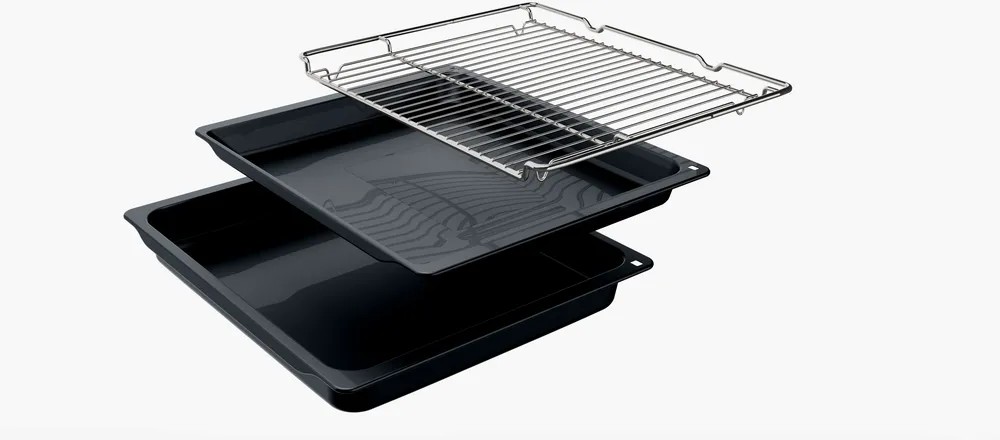 iQ300 HU717ABV0T Buhar Destekli Ankastre Fırın 60 x 60 cm Beyaz