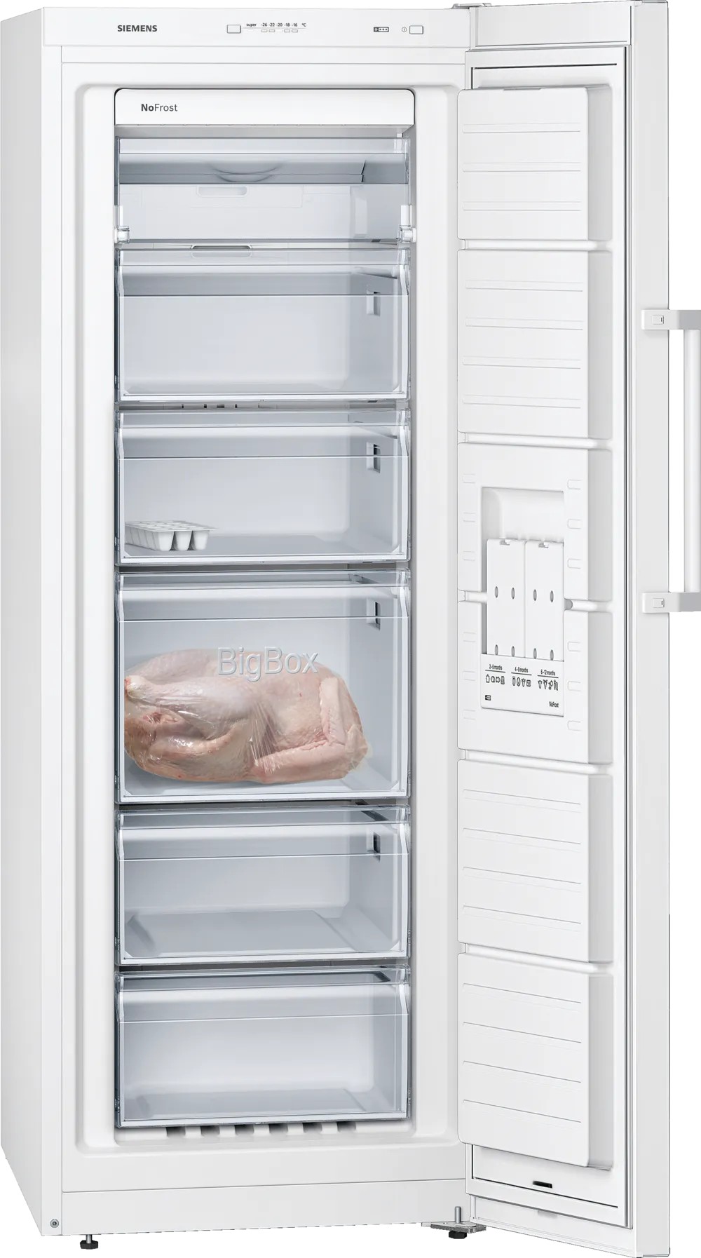 iQ300 GS29NVWE0N Solo Derin Dondurucu 161 x 60 cm Beyaz