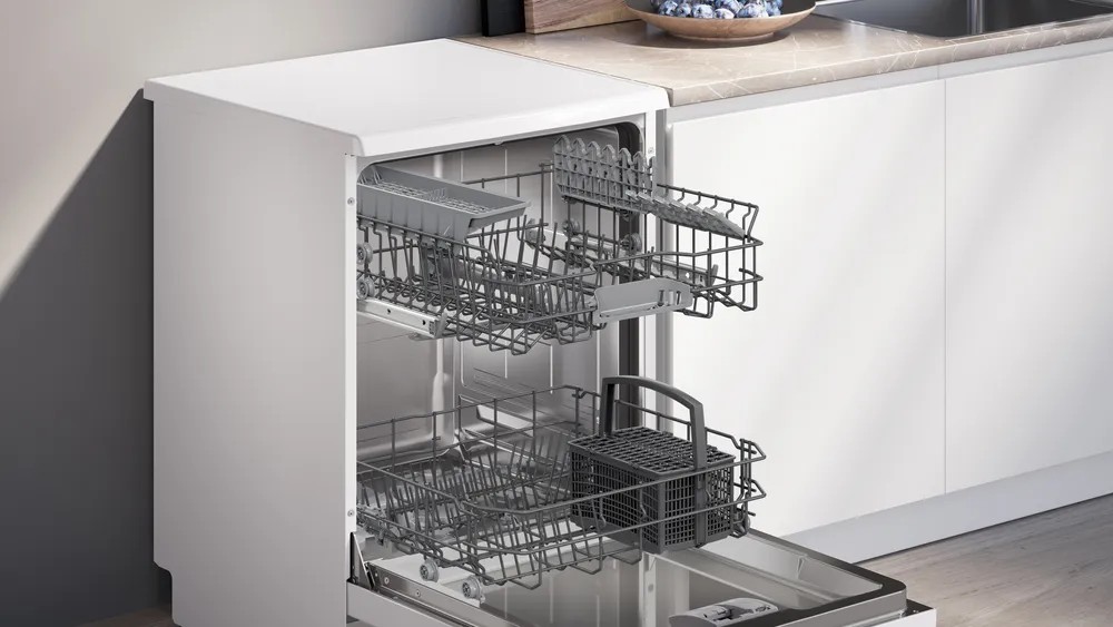 iQ100 SN216W00DT Solo Bulaşık Makinesi 60 cm Beyaz