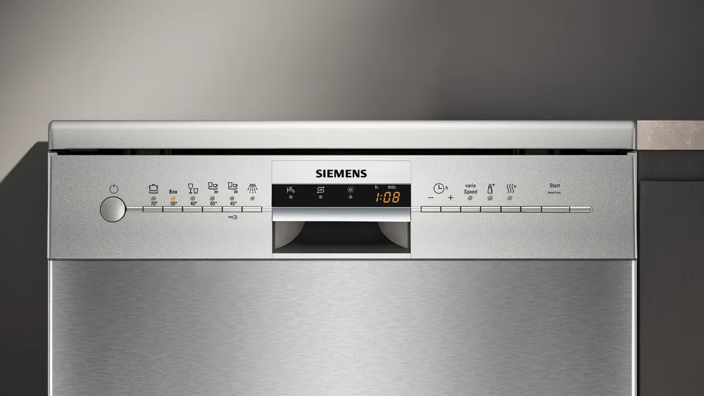 iQ100 SN216I00DT Solo Bulaşık Makinesi 60 cm Paslanmaz çelik parmak izi tutmaz