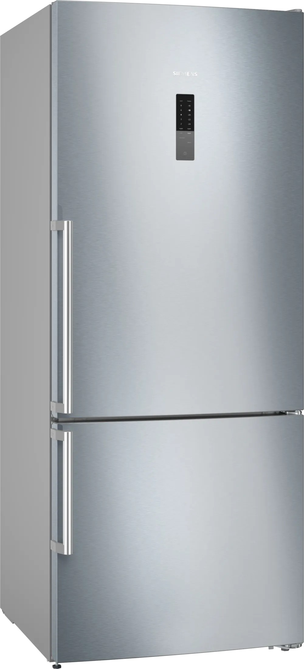 iQ500 KG76NCIE0N Alttan Donduruculu Buzdolabı 186 x 75 cm Kolay temizlenebilir Inox, Total noFrost
